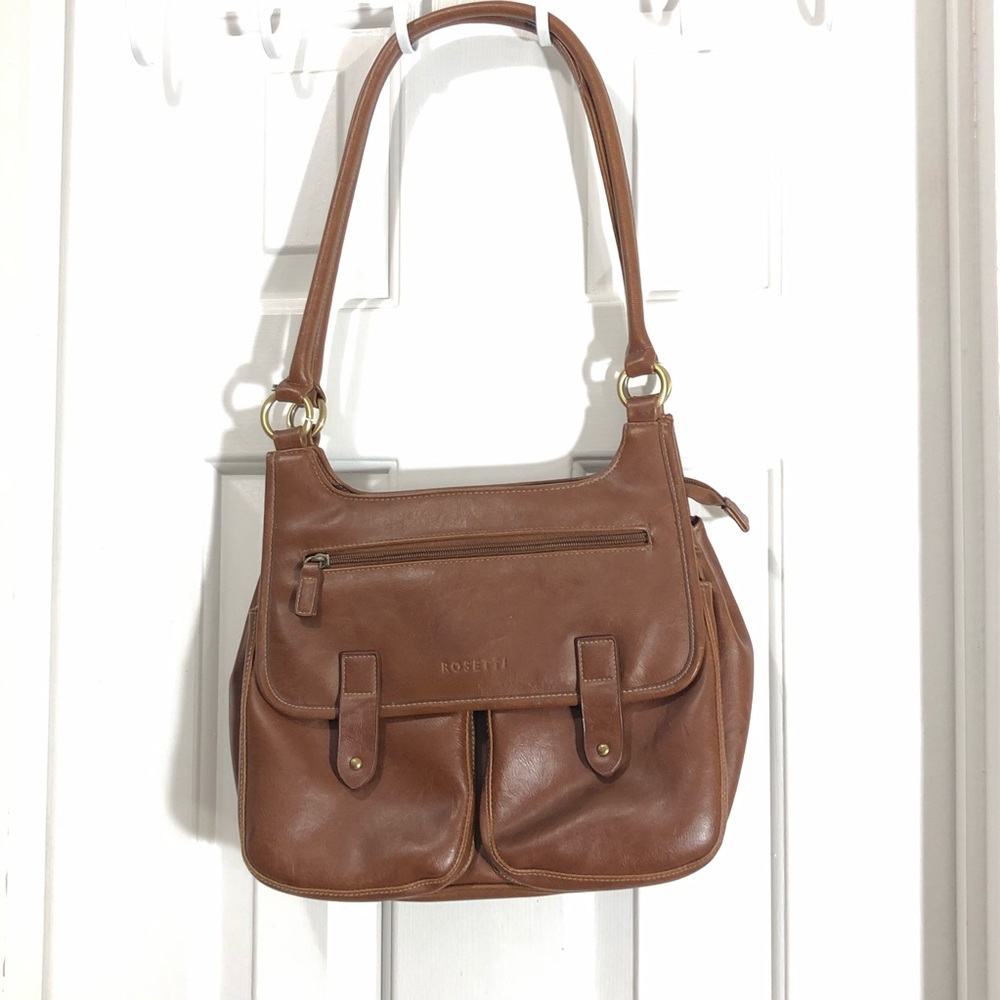 Rossetti brown purse bag pockets and compartments